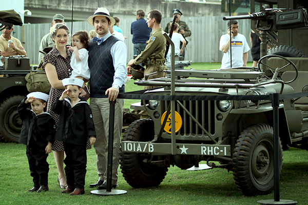 What a Fun Time! The Whole Family Got Into the Spirit of 1944