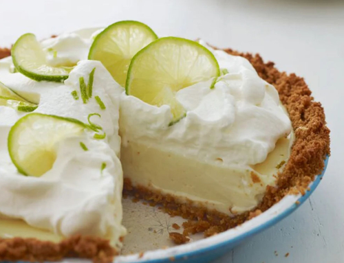 Eggless Key Lime Pie