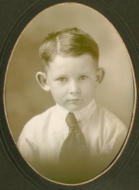 Calvin’s Great-Grandfather, Fred Calvin Blair, Jr. — Born October 20, 1913